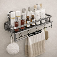 Remove Clutter Instantly – Wallnest No-Drill Wall Shelf