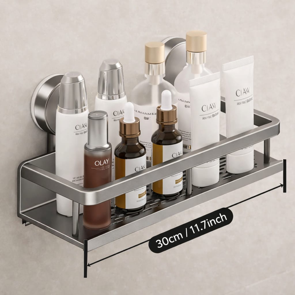 Remove Clutter Instantly – Wallnest No-Drill Wall Shelf