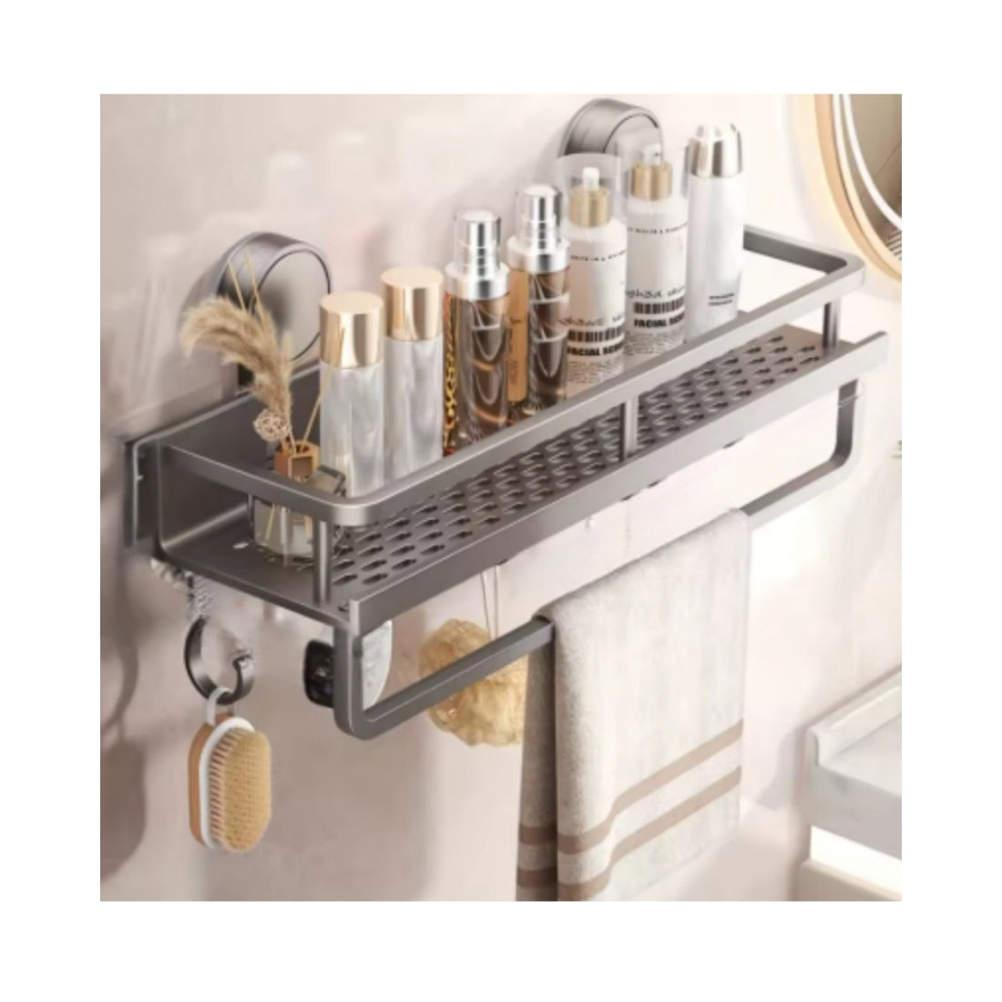 Remove Clutter Instantly – Wallnest No-Drill Wall Shelf